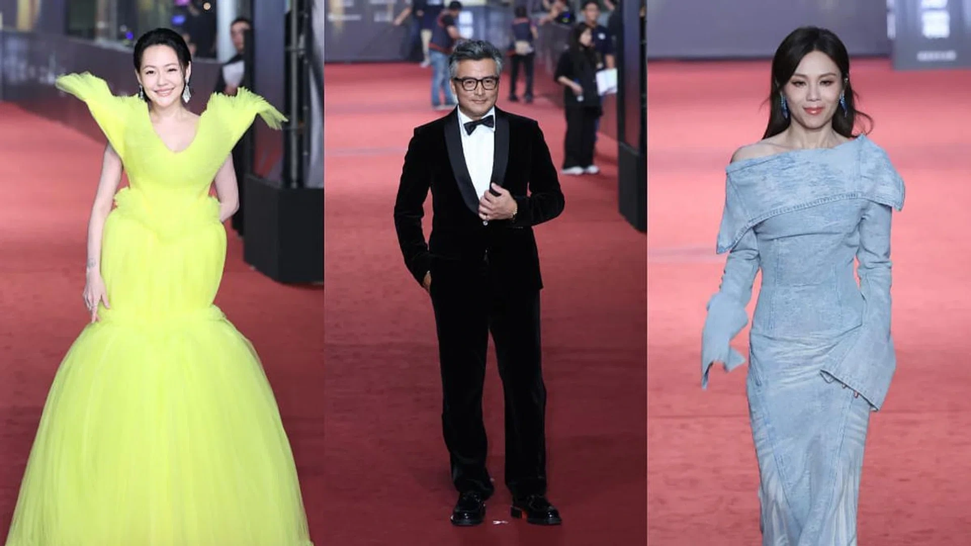 金钟奖红毯明星造型